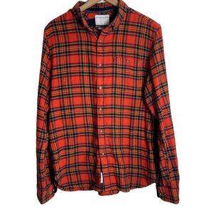 Denim & Flower Ricky Singh Plaid Button-Up Shirt – Men’s Large